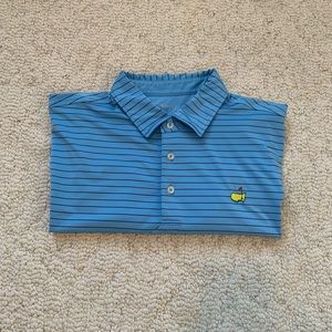 Masters, Short Sleeved Polo, Mens Large